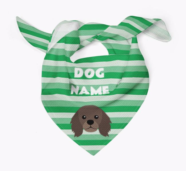 Personalised 'Stripes' Bandana for your {breedFullName}